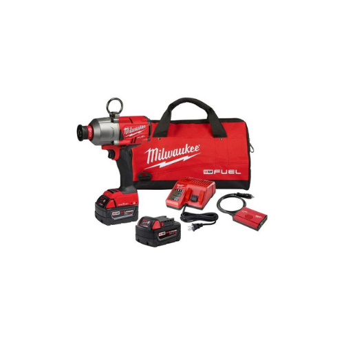 Milwaukee M18 FUEL 7/16 Inch Hex Lineman Utility High Torque Impact Wrench Kit with One Key from Columbia Safety